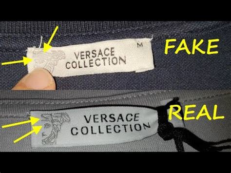 versace t shirt original vs fake|how to authenticate versace sunglasses.